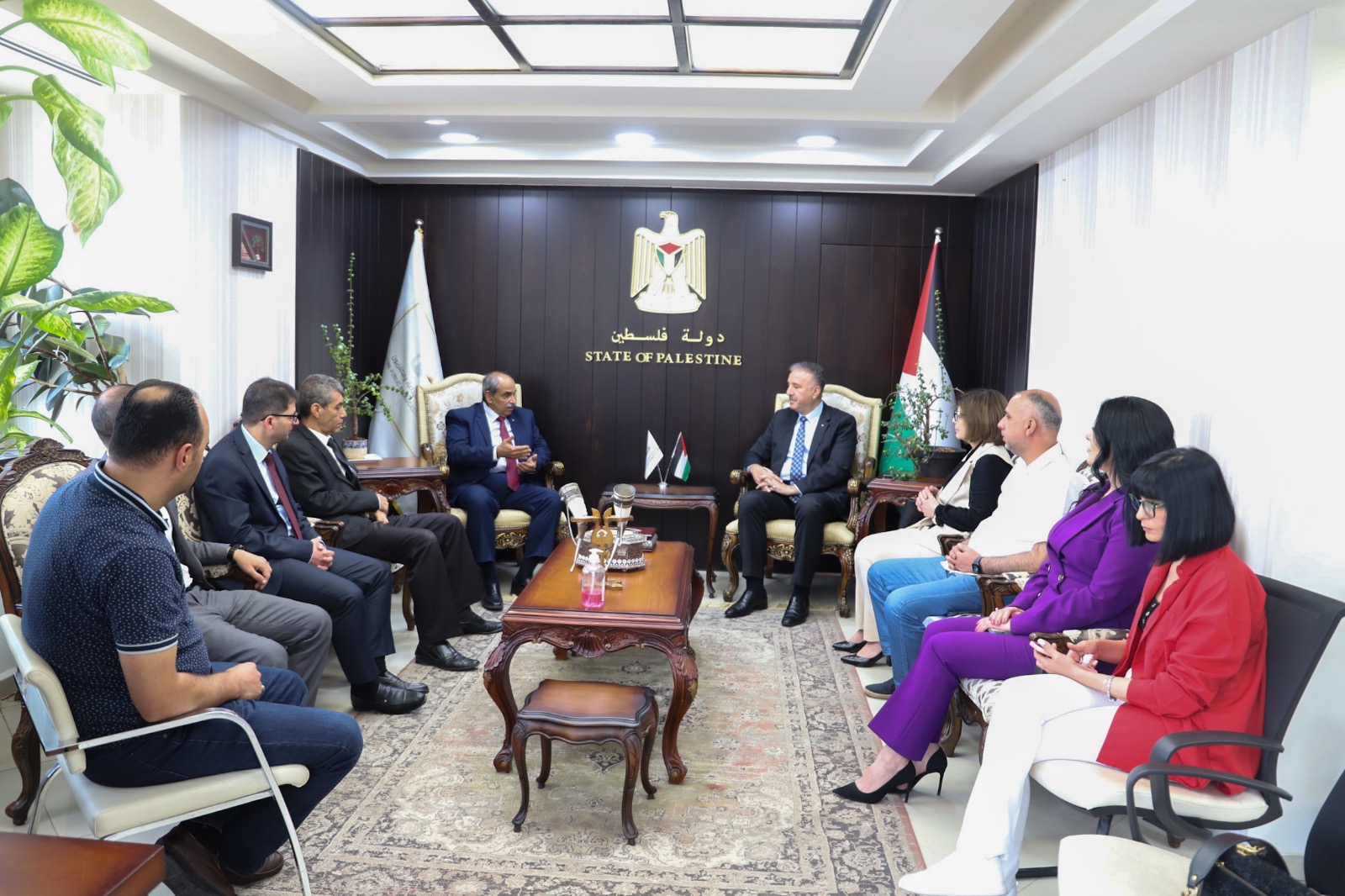 جانب من اللقاء